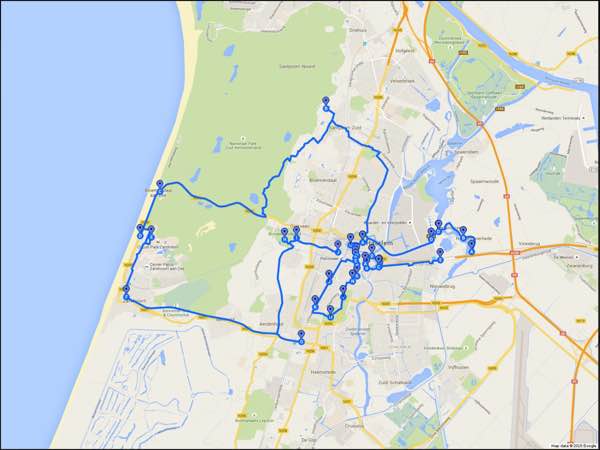 plattegrond haarlem